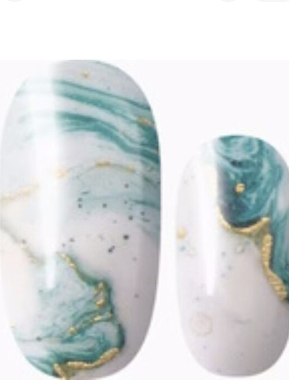 3 for 15 - LILY & FOX - GODDESS OF THE SEA Nail Stickers Wrap Strips Abstract